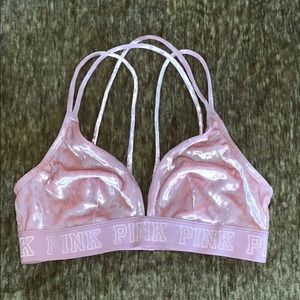 PINK Velvet Bralette
